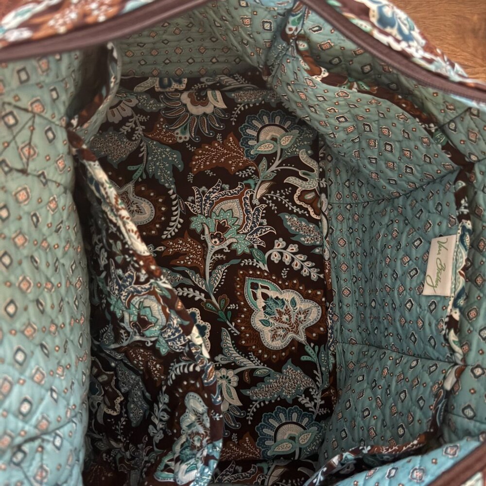 Vera Bradley Weekender Duffle - Java Blue - image 3